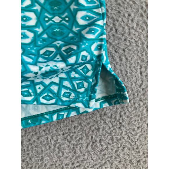 NWT Tranquility Skort 2XL Boho Geometric Pull On Stretch Blue Athletic Golf XXL - Picture 5 of 16